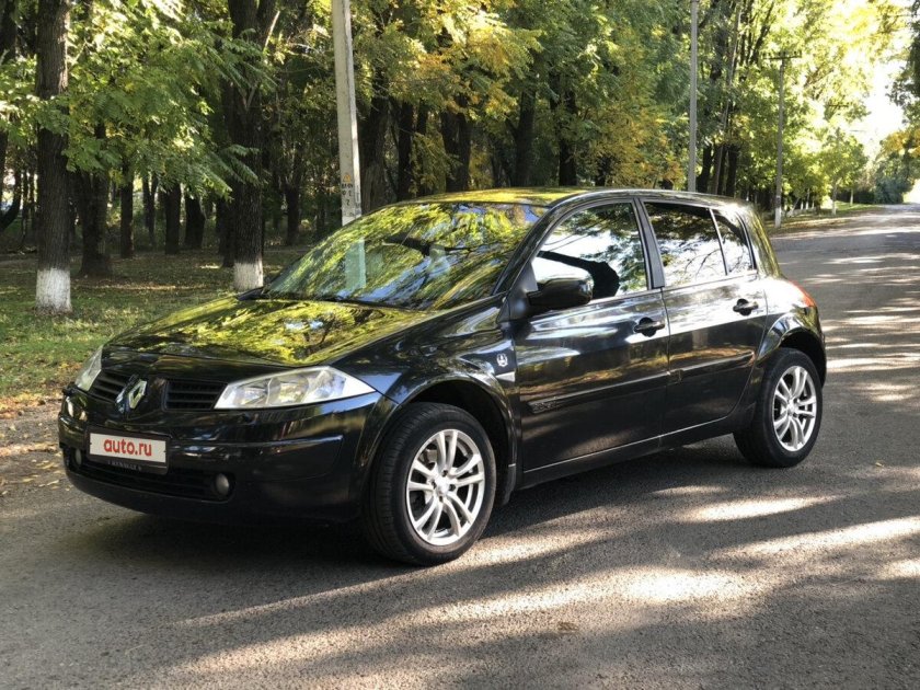 Рено Меган 2 черный