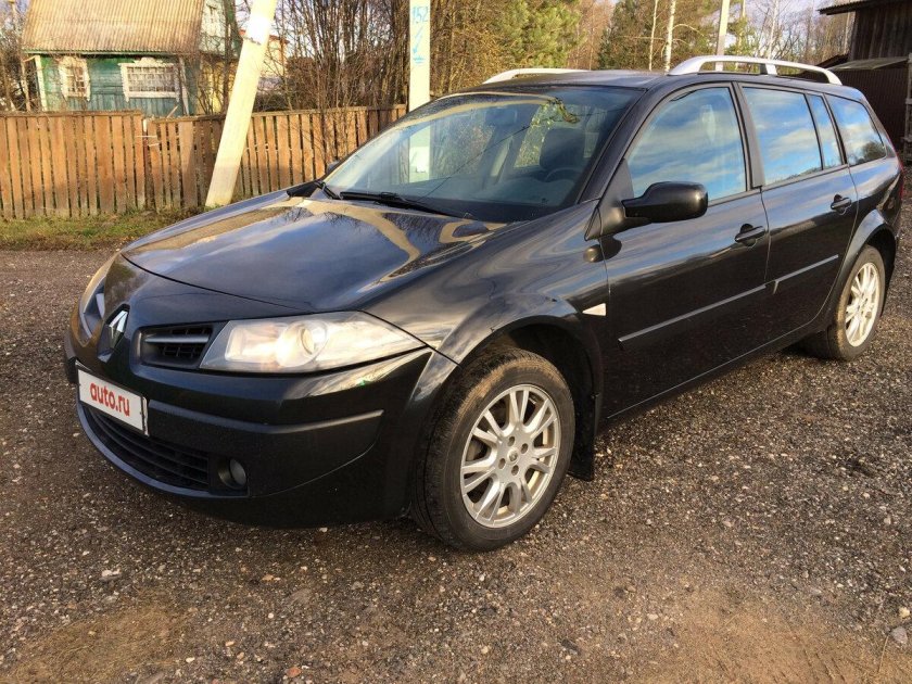 Рено Меган 2 универсал черный