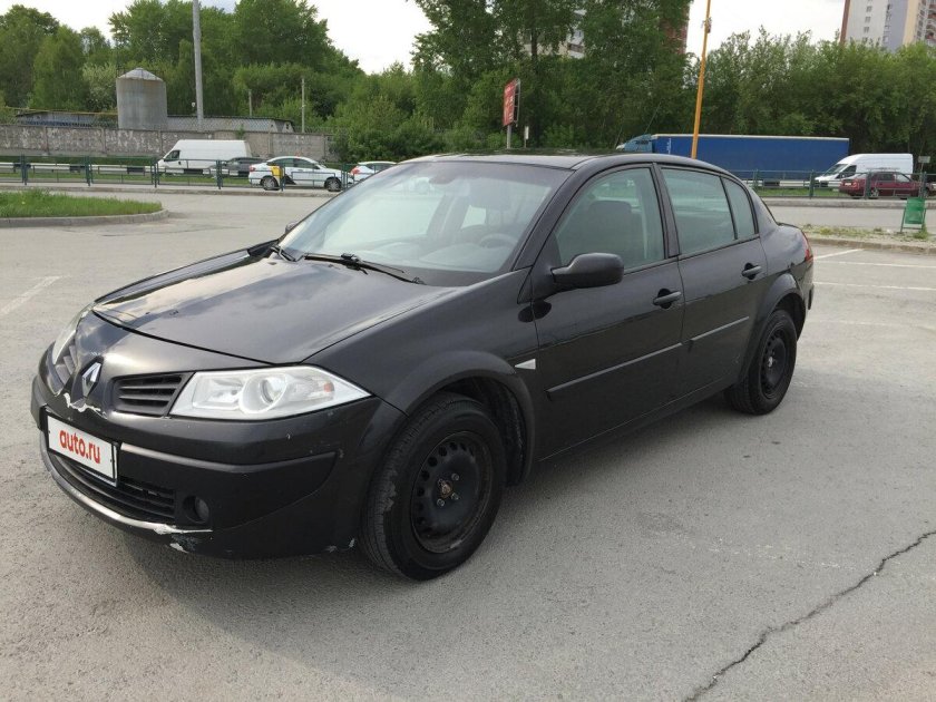 Рено Меган 2 черный