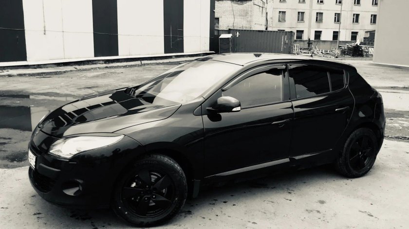 Рено Меган 3 черный