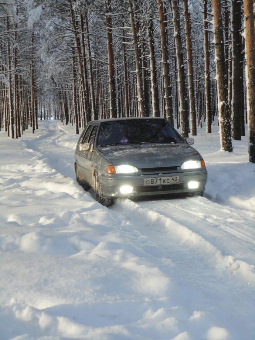 ВАЗ 2114 зимняя