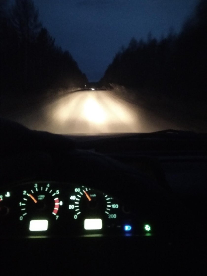 ВАЗ 2114 за рулем зимой