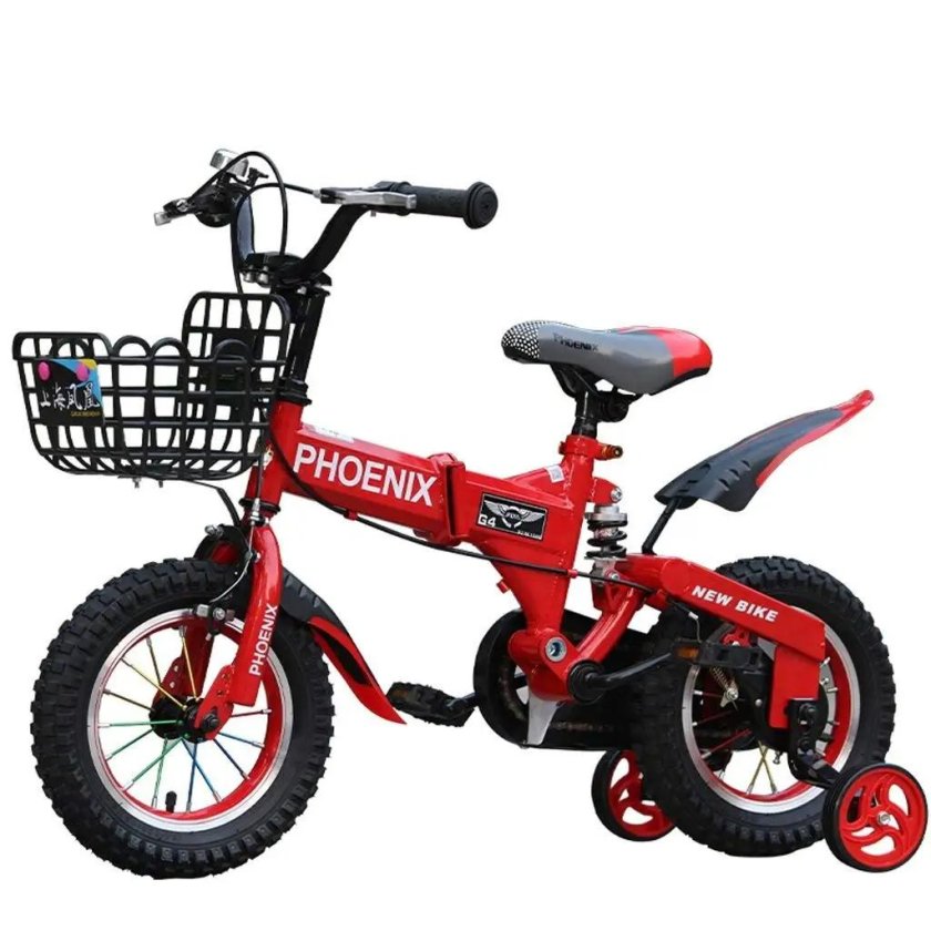 Велосипед четырехколесный детский 16 дюймов