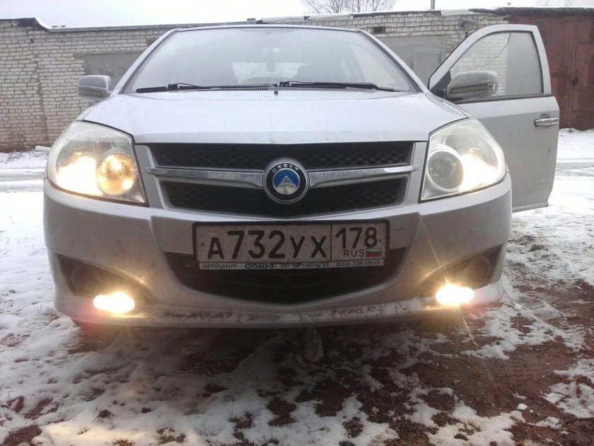ПТФ Geely mk1