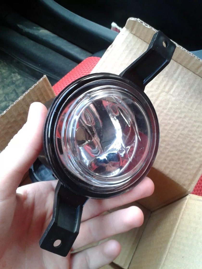 Диодные ПТФ на Джили МК кросс