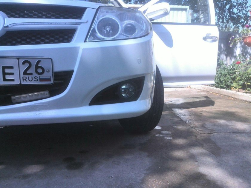 Туманки Джили МК