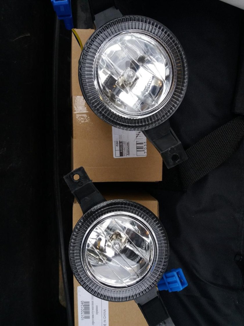 Led ПТФ Geely MK