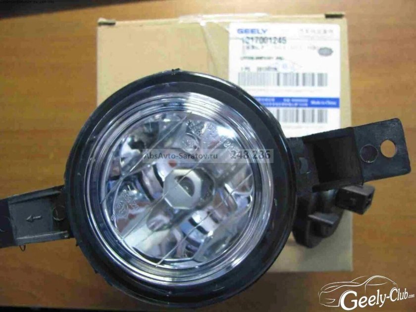 Диодные ПТФ на Джили МК кросс