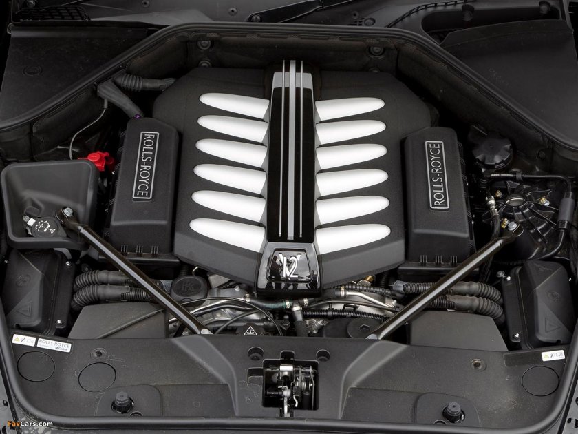 Rolls-Royce Ghost двигатель