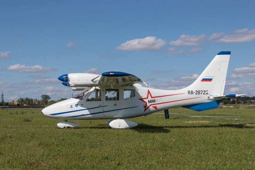 Легкомоторный самолет МАИ-411