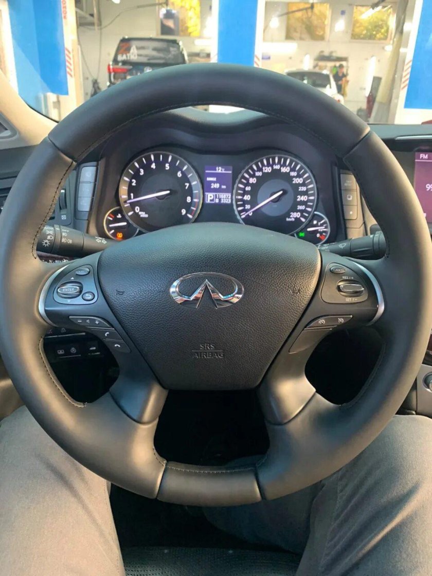 Перешив руля Инфинити