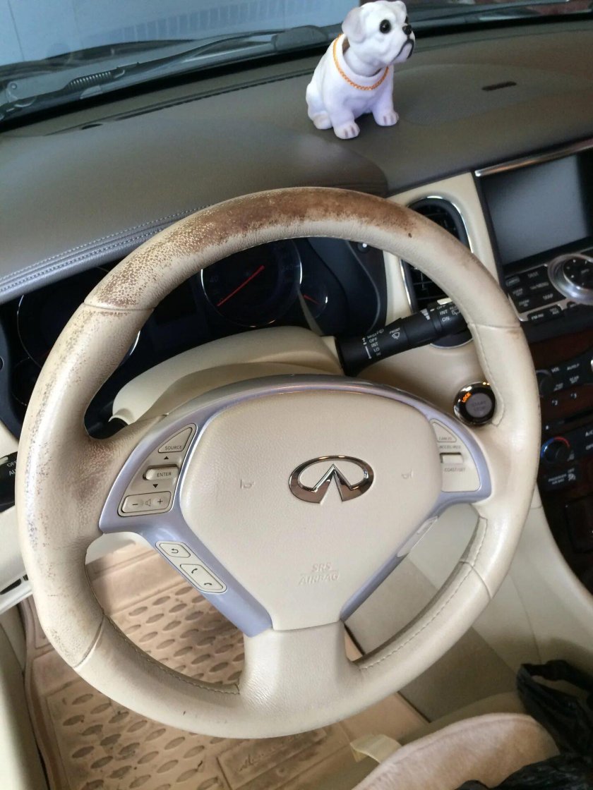 Оплетка на руль Инфинити qx50