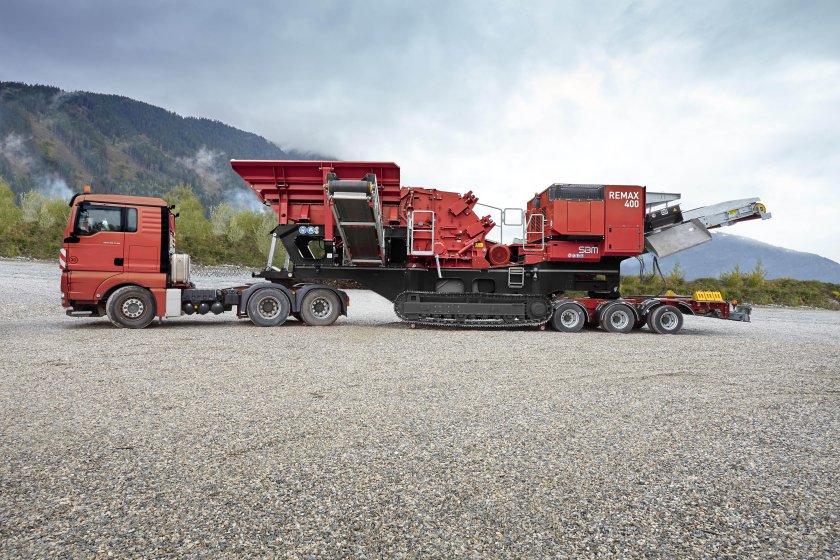 Перевозка дробилки