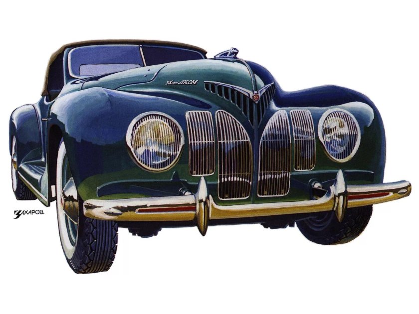 ЗИС-101а-спорт спортивный автомобиль