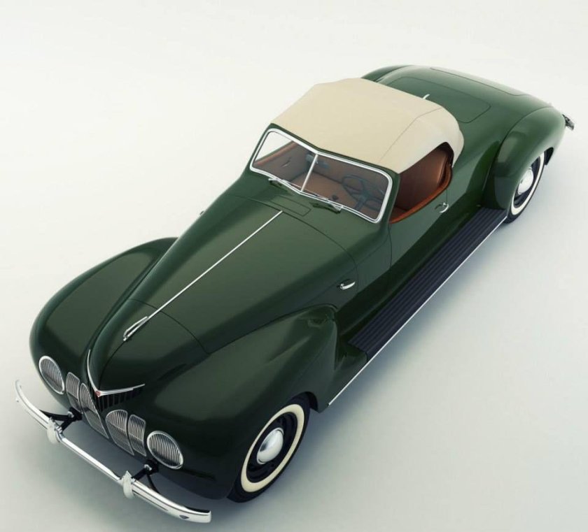 Модель машинки ЗИС-101а спорт синий