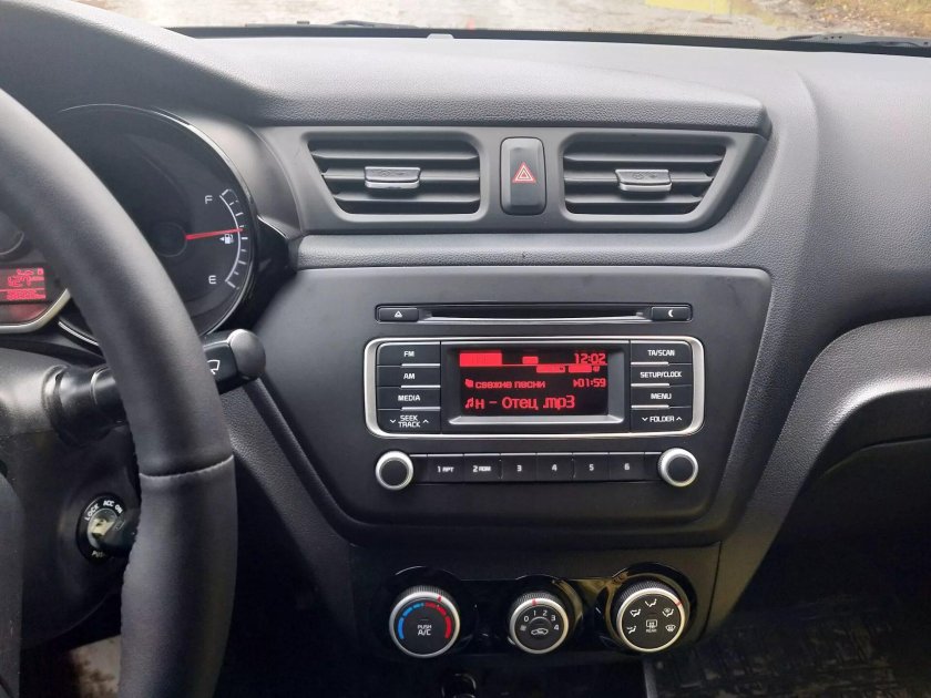 Панель Киа Рио 3