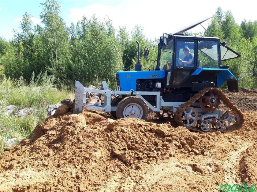МТЗ 82 гусеничный трактор