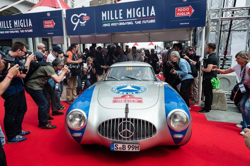 Mille Miglia гонка 1957