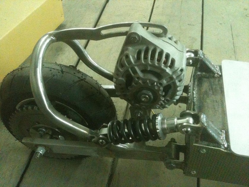 Редуктор от пилы Урал на двигатель Лифан