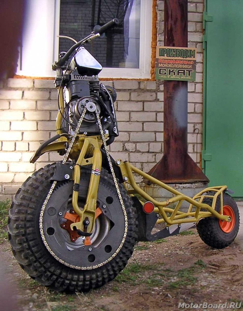 Мотосамокат еж