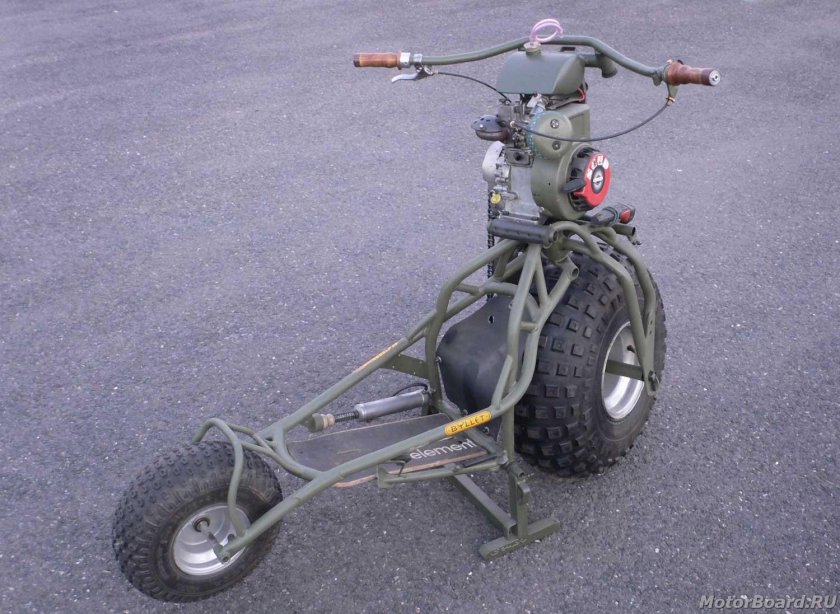 Мотосамокат еж