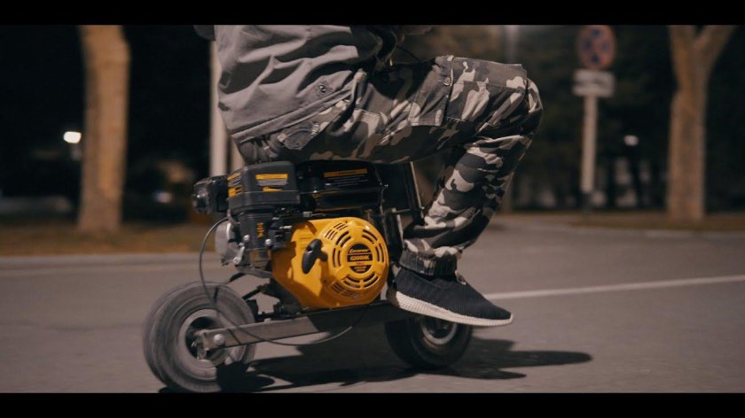 Мини мотоцикл для 9 лет на бензине