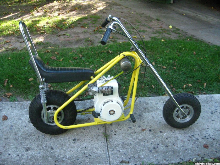 Мини мопед из триммера