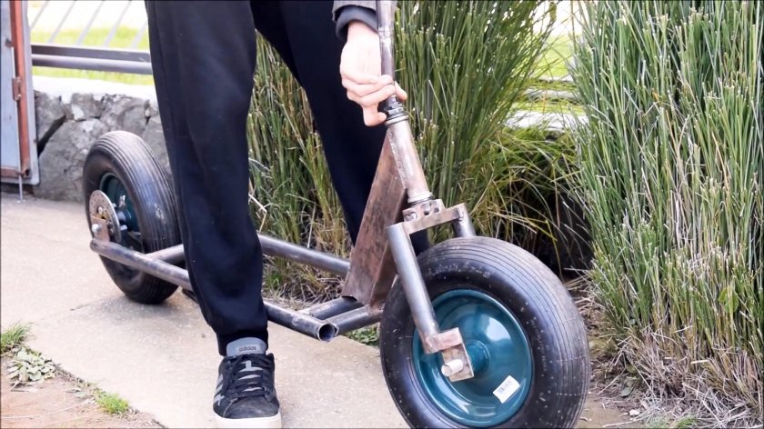 Самодельный самокат