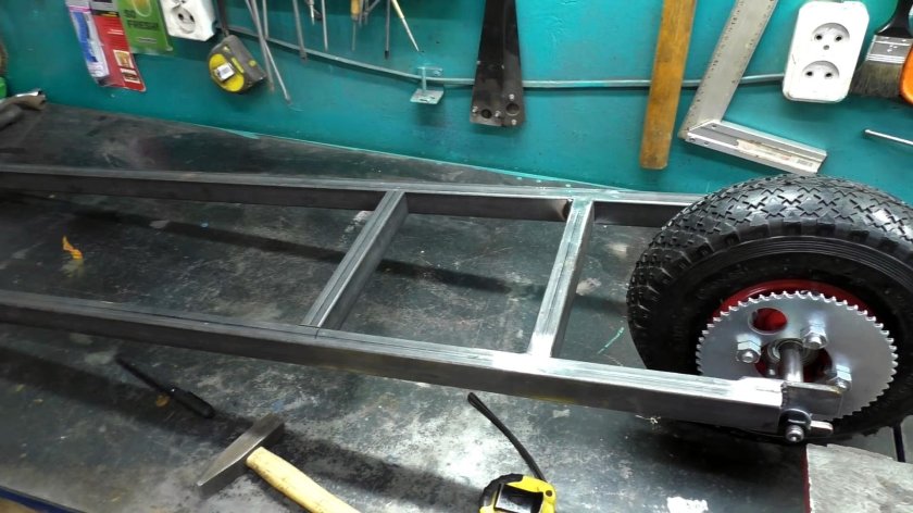 Самодельный самокат