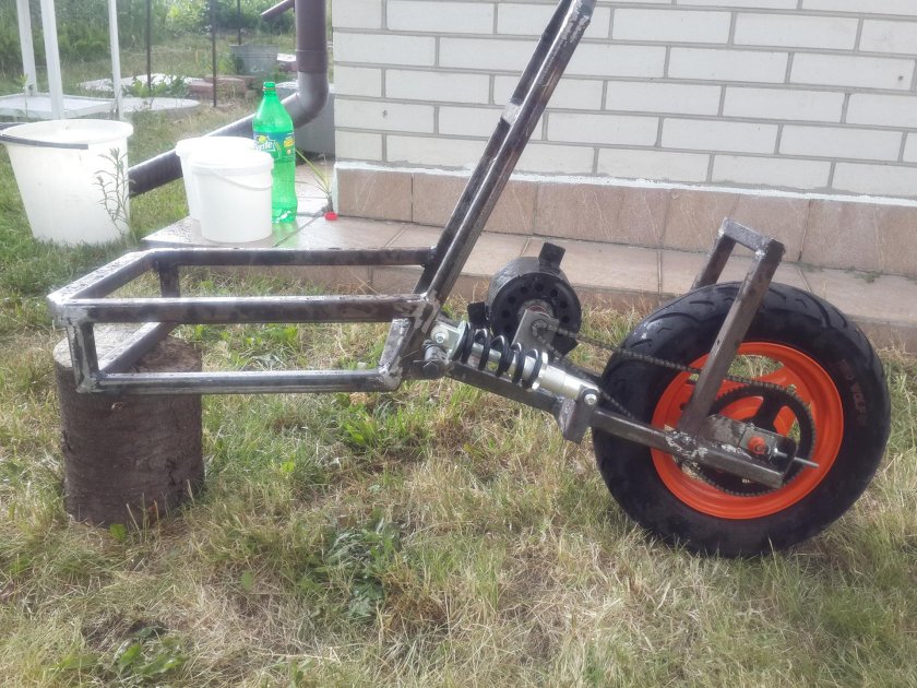 Самодельный электроскутер 12 вольт