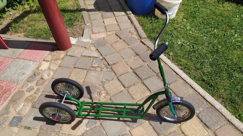 Самодельный самокат