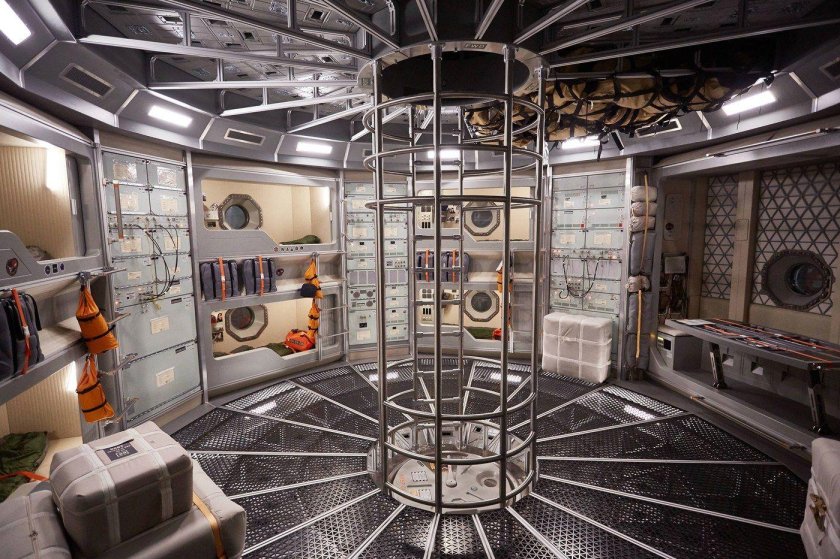 Интерьер в стиле космического корабля