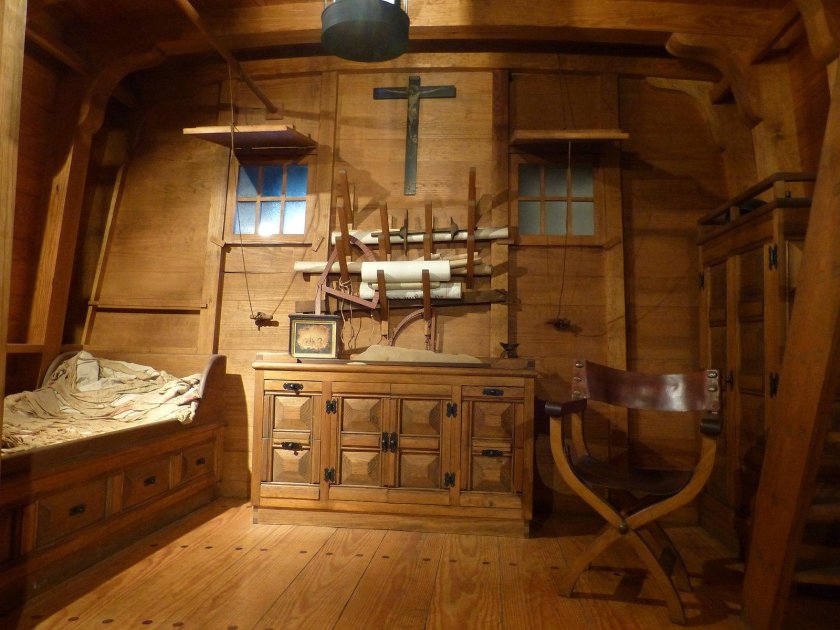Каюта Колумба Санта Мария