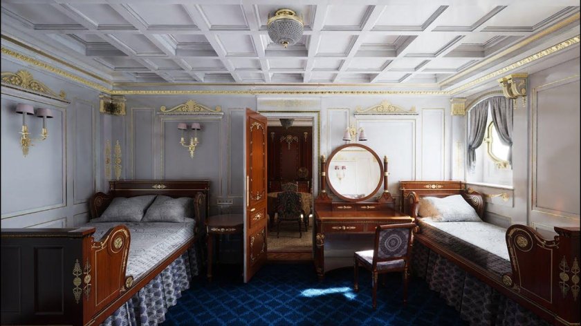 Титаник каюты 1 класса