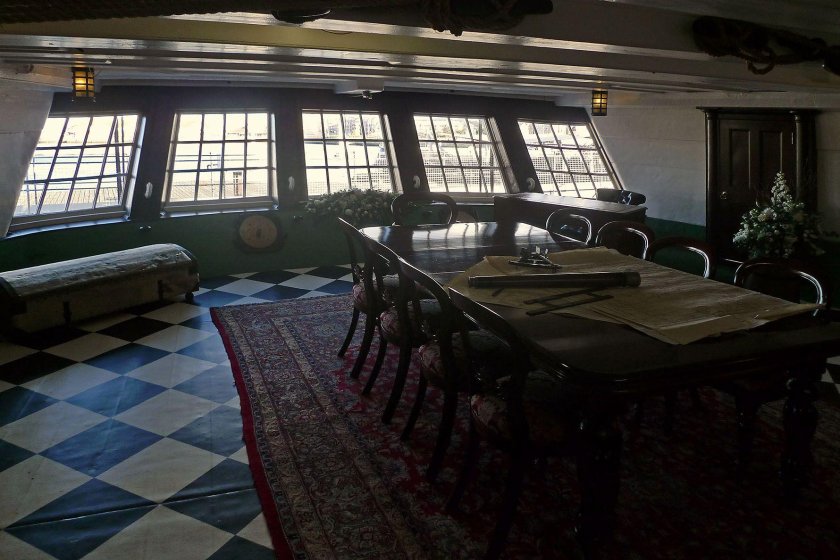 Штандарт Фрегат каюта капитана