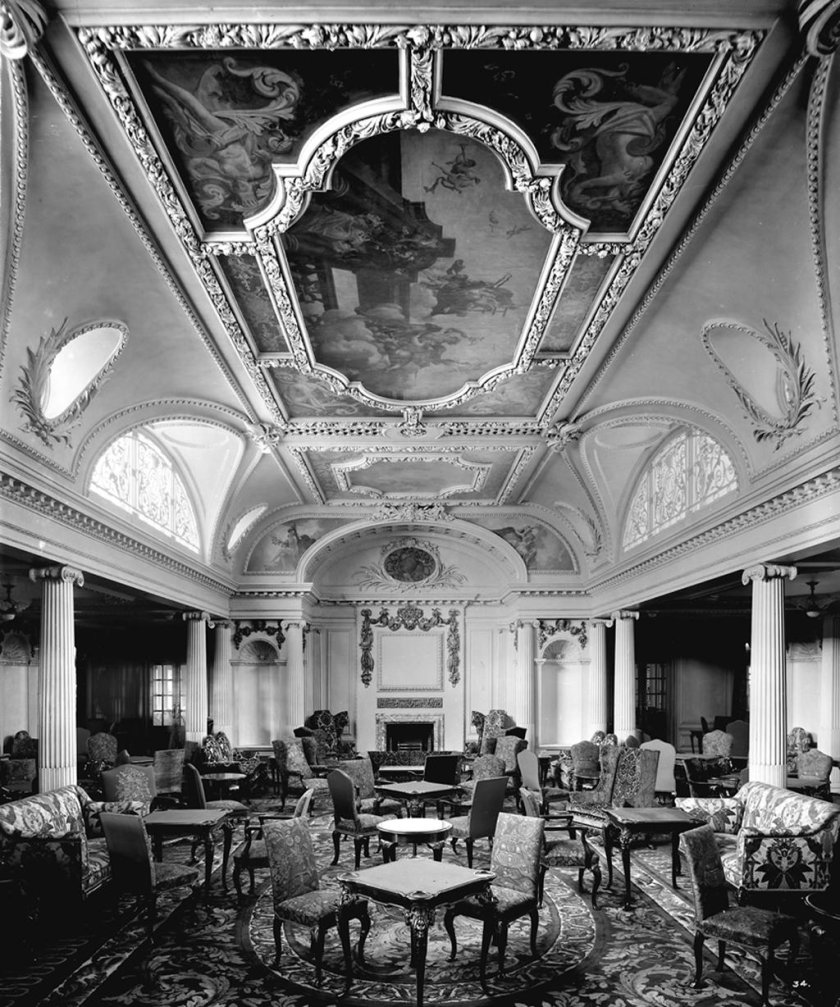 RMS Aquitania Interiors