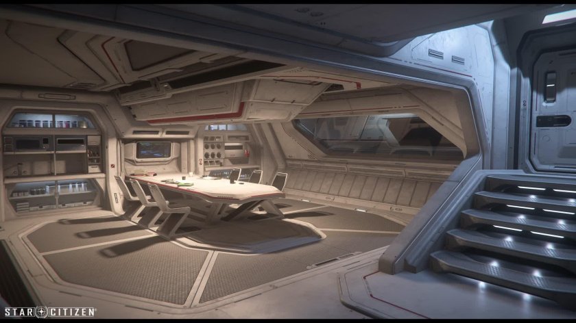 Star Citizen Carrack Interior