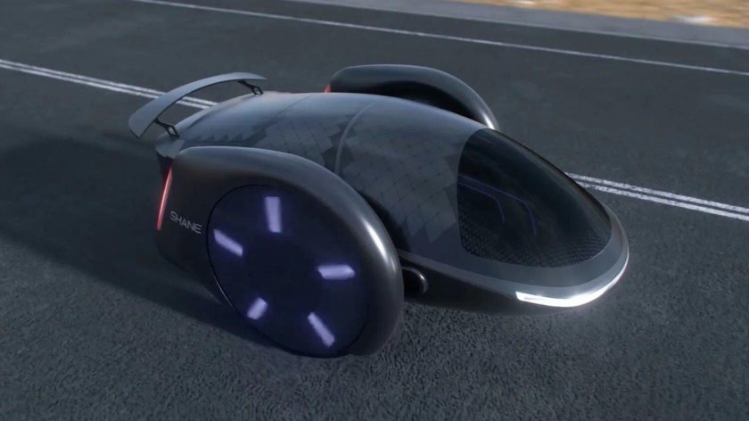 Двухколёсный автомобиль с гироскопом