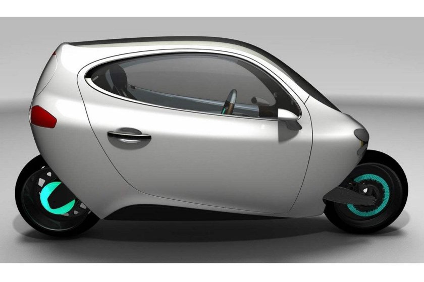 Lit Motors c-1 двухколесный автомобиль