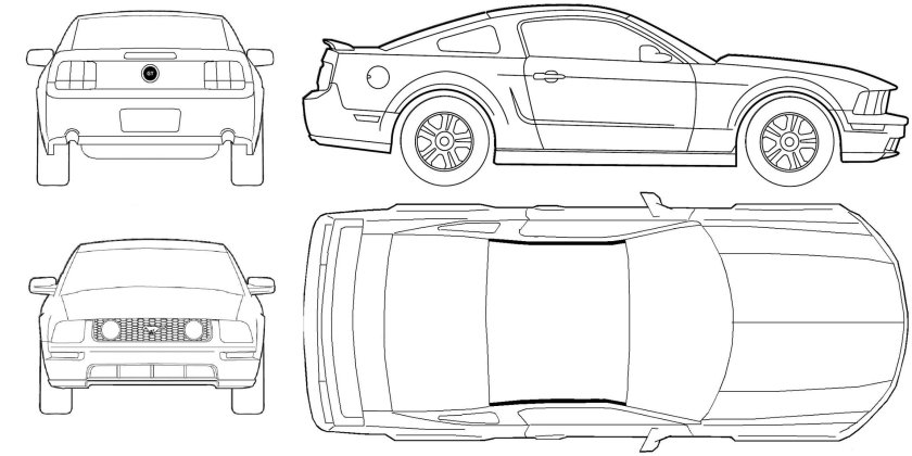 Ford Mustang Blueprint