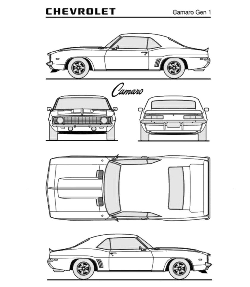 Chevrolet Camaro Blueprint