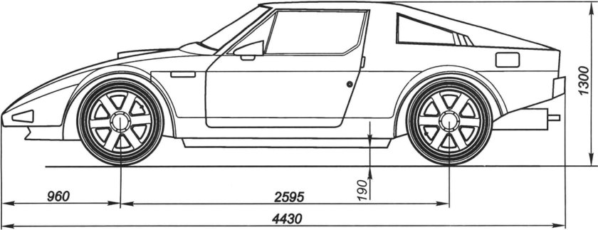 Чертеж БМВ е34
