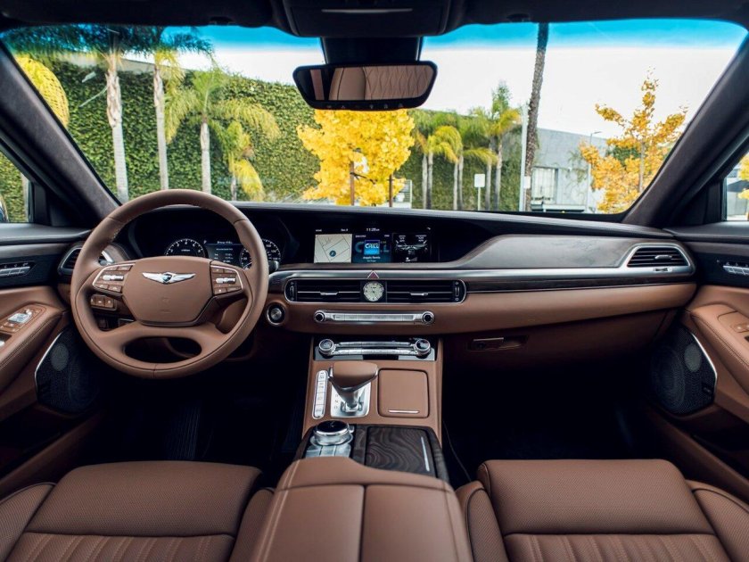 Genesis g90 салон