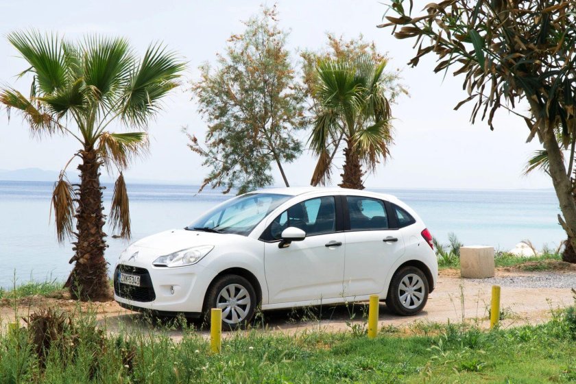 На авто в Грецию