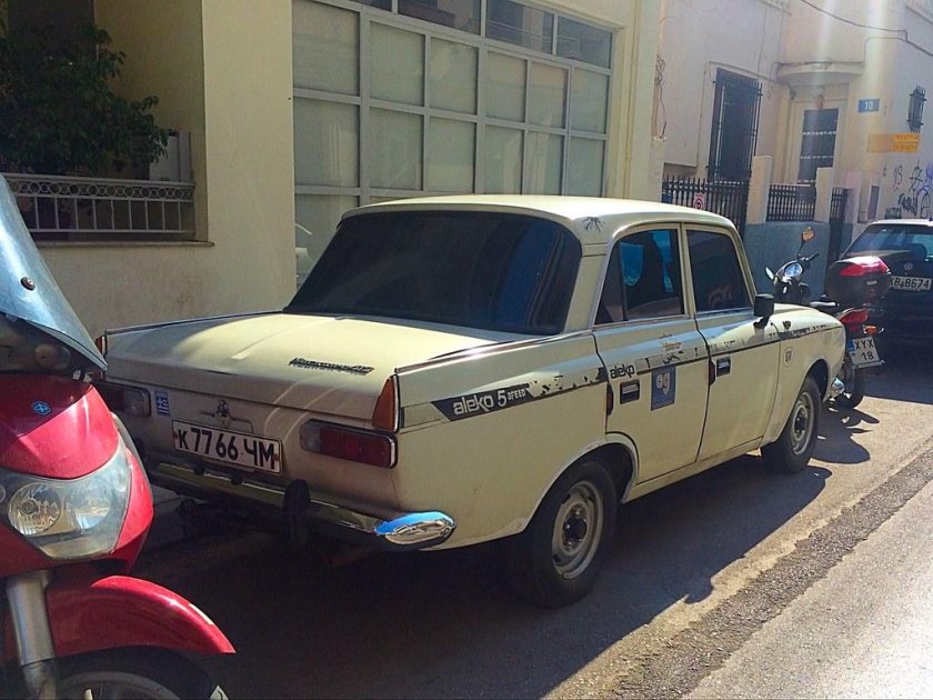 Русские машины в Греции