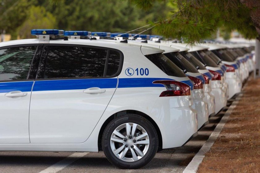 Полиция Греции машины