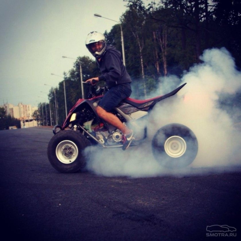 Дрифт на квадрике