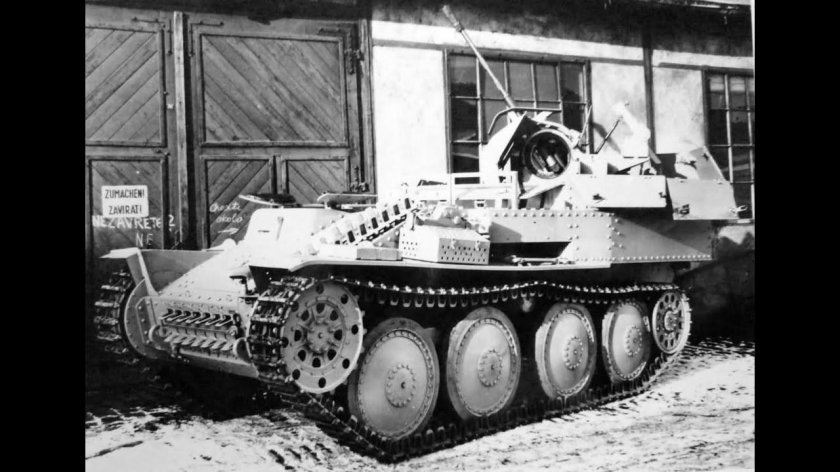Немецкий зенитный танк Флакпанцер 38