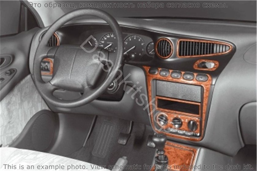 Daewoo Leganza 2.2 салон