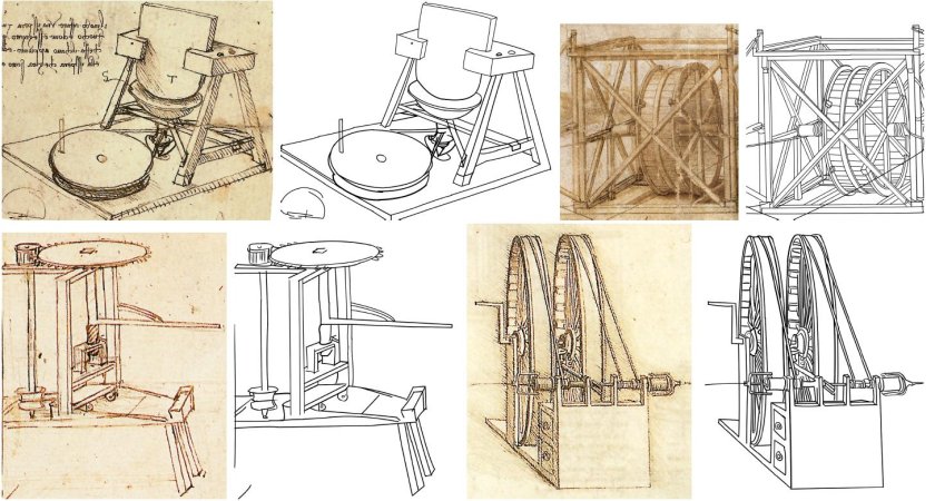 Механизмы Леонардо да Винчи